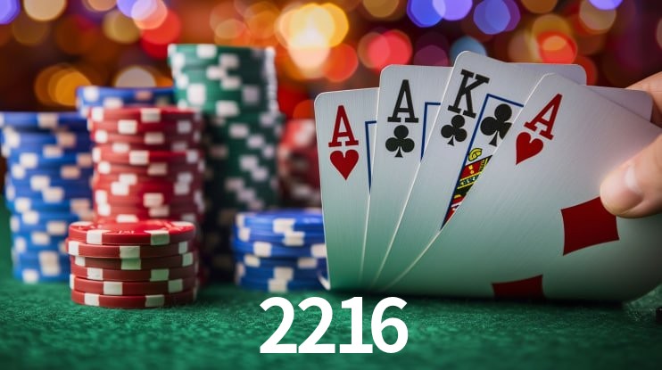 Jackpots e promoções na 2216